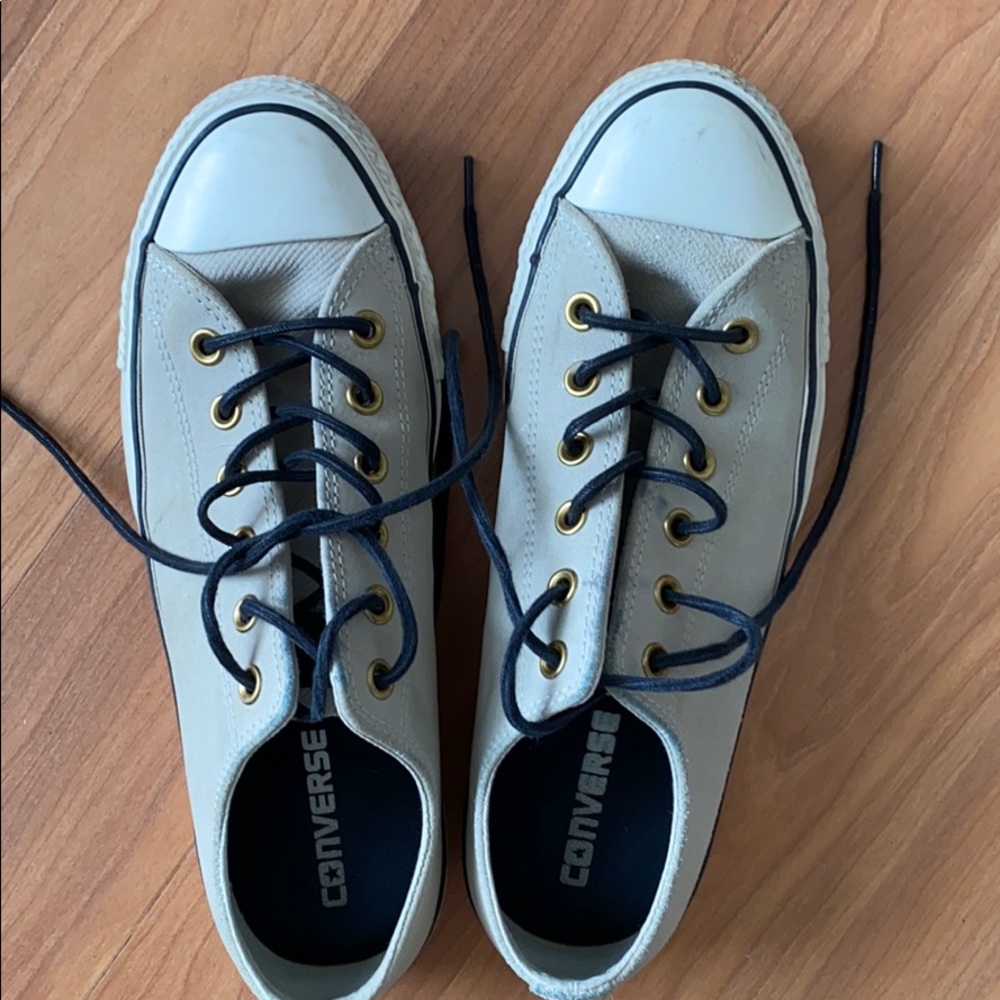 Gray Suede Converse All Stars